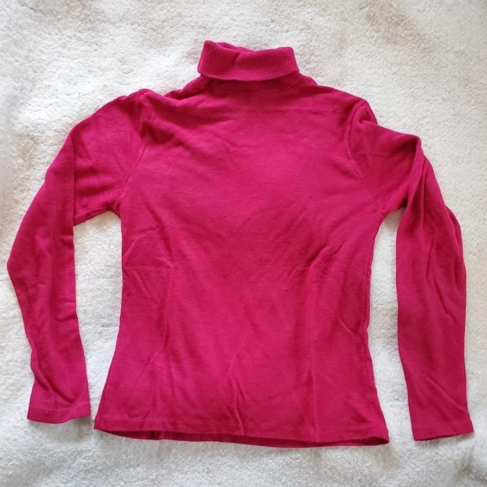 Vintage Garonette 100% Acrylic Turtleneck, Sz 14